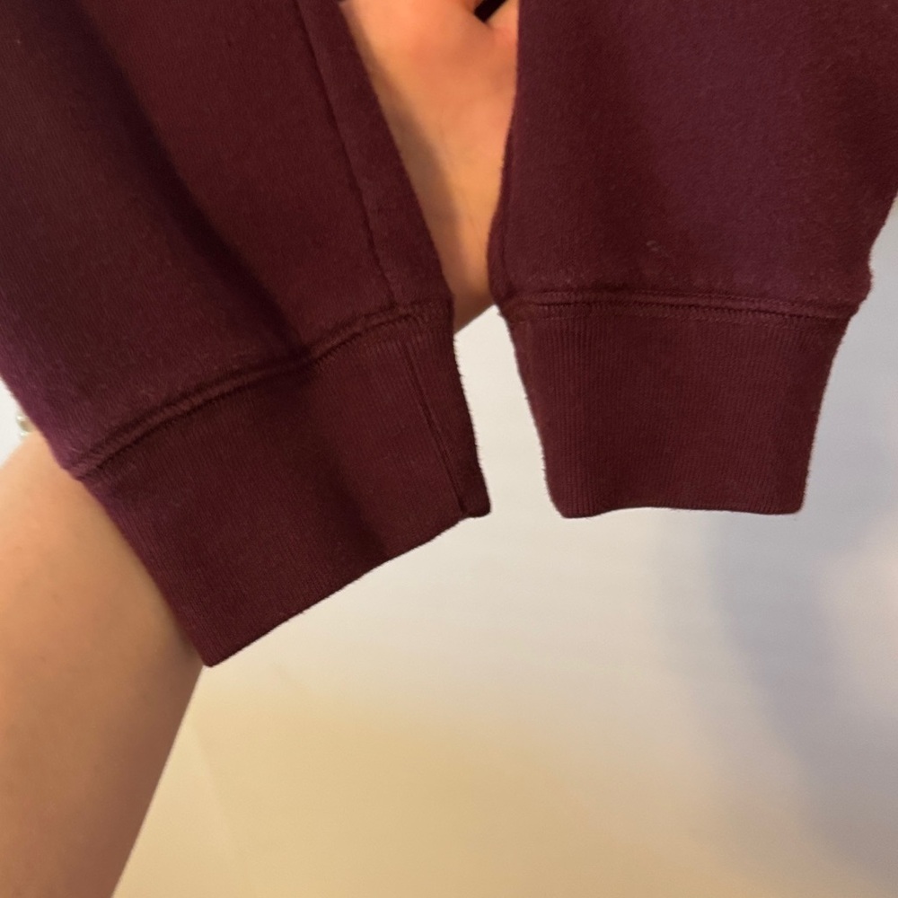 PINK Victoria's Secret Maroon Crew Neck Sweater - Picture 3 of 6